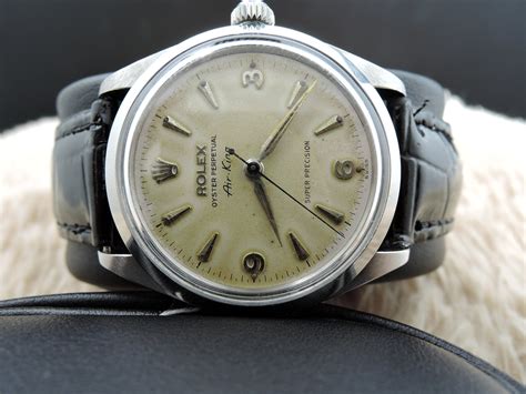 value of rolex oyster perpeual air king 1959|Rolex Air-King price guide.